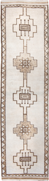 Vintage Kars Runner Rug (3' x 12')